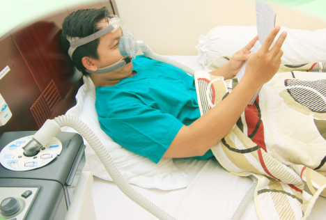 Điều trị ngưng thở khi ngủ bằng máy thở áp lực dương CPAP