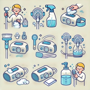 Làm chủ cách sử dụng máy thở: vệ sinh máy thở